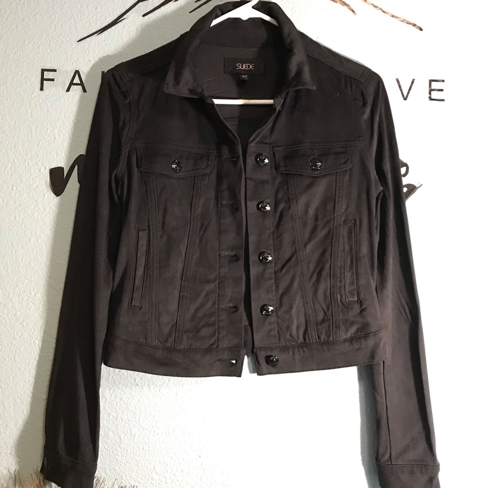 Women’s “Suede” blazer coat